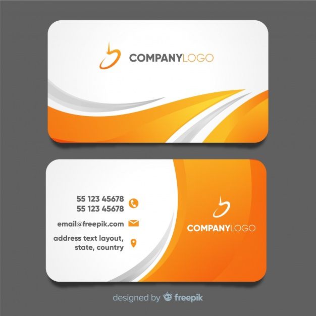 Free Printable Business Card Template Download - Idea Landing Blog