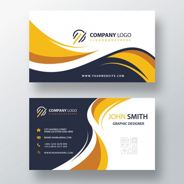 Free Printable Business Card Template Download - Idea Landing Blog