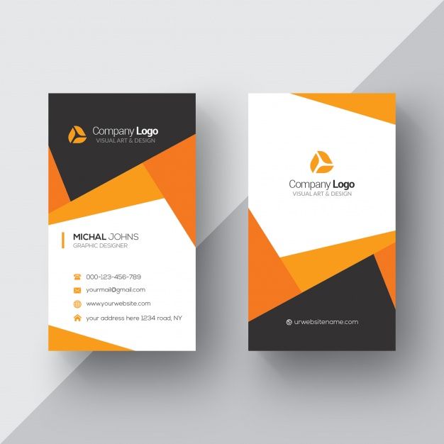 Free Printable Business Card Template Download - Idea Landing Blog